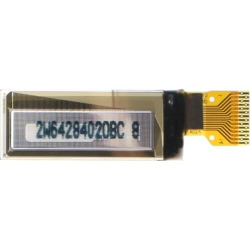 0.91 Inch 128x32 OLED LCD White Display Module SPI Series SSD1306 for arduino