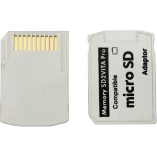 10pcs Fast Loading Card Adapter For PSVita Game Card to Micro SD/TF For SD2Vita Convertor for PS Vita PSV 1000 2000 Version 5.0