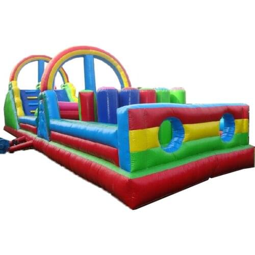2017 Customized indoor playground equipment Inflatable obstacle
