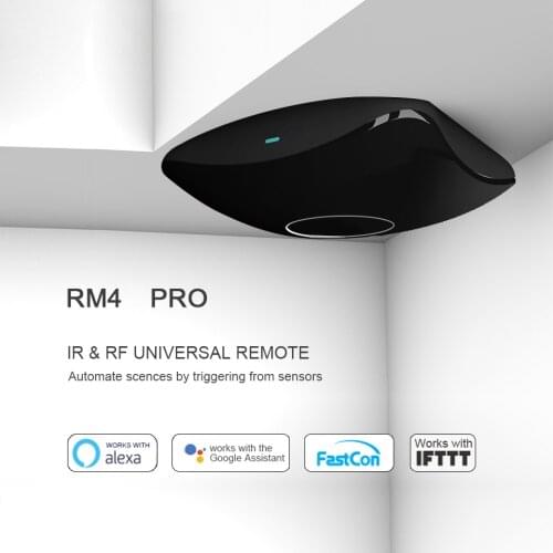2020 Broadlink RM Pro RM4 RM4C Mini IR+RF+4G Universal Intelligent Remote Controller For Ios Android For Google Home Alexa