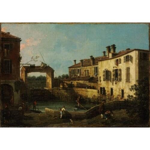 Free Shipping classical seascape figure life scenery canvas printings oil painting printed on canvas wall art decoration picture