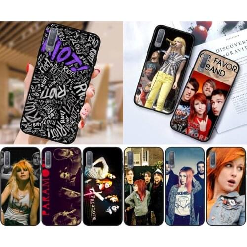 Zororong The band paramores Phone Case For Samsung Galaxy S10 20 Note10 20 A30 50 70 71 Plus Ultra