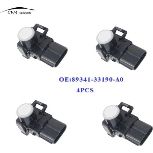 4pcs New 89341-33190-A0 PDC Parking Sensor For Toyota Lexus LX570 RX350 RX450H