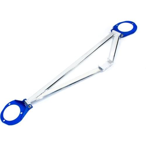 For Mitsubishi lancer Evo(IV/V/VI) 4.5.6 Front Tower Strut Bar Tower Brace (3 points) Aluminum TT101018