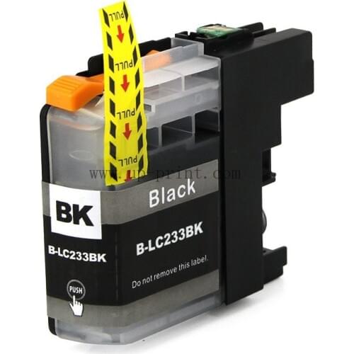 UP 4pcs LC233 LC231 lc23 black ink cartridge compatible for Brother DCP-J562DW MFC- J480DW J680DW J880DW J5720 J4120 J5320 J4620