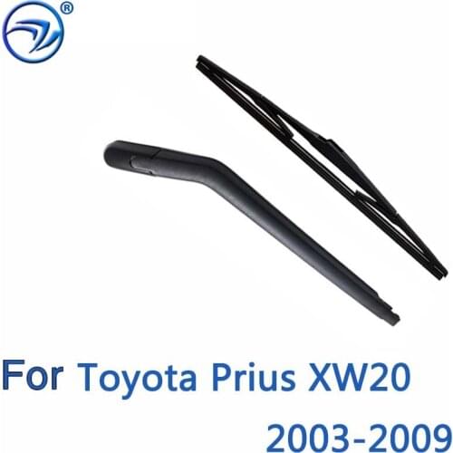 Wiper 16" Rear Wiper Blade & Arm Set Kit For Toyota Prius XW20 2003-2009 Windshield Windscreen Window