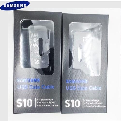 Original Samsung type c cable galaxy 10cm Charge cable quick fast charge USB 3.1 Type C for S8 s9 S10 Plus note 8 note 9 A7 A8 9