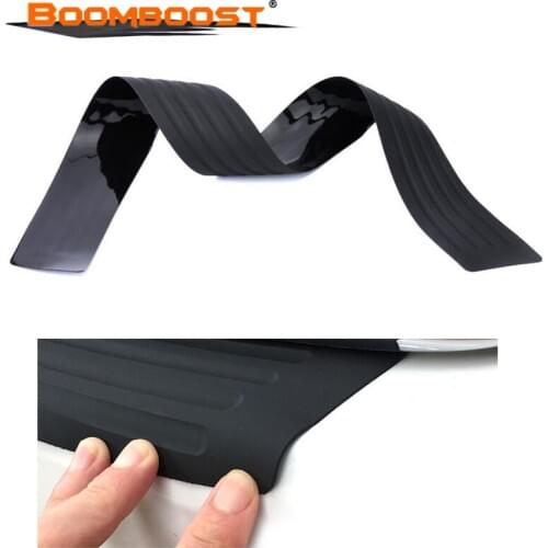 Car trunk bumper trim rear guard plate modified protective strip For Subaru Forester Outback Legacy Impreza XV BRZ Smart