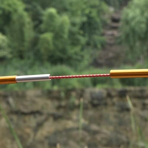 Outdoor Camping Tent Rope Elastic Tent Poles Connecting Rope Hunting Canopy Pull Cord Non-slip Portable Tent Accessories x