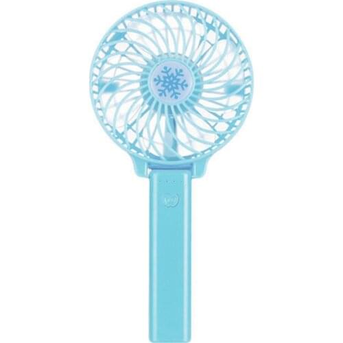 Portable Hand Fan USB Rechargeable Foldable Handheld Mini Fan Cooler 3 Speed Adjustable Cooling Fan for Outdoor Travel