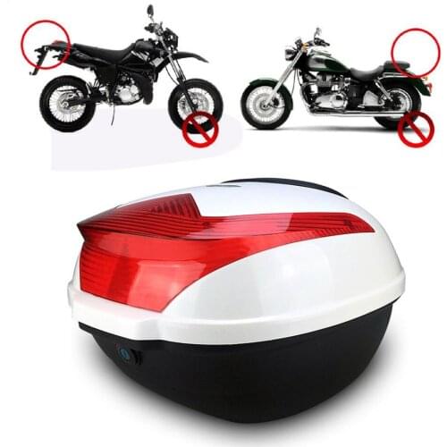 Motorcycle Large Capacity Shock-proof Luggage Motorcycle Bike Tail Box With Sefety Lock Buckle Motorbike Accessories