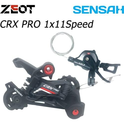 SENSAH New CRX PRO 1x11S 11S 11Speed Groupset Shift Lever and Rear Derailleur 1x11S 11V For MTB Bicycle Parts 42T 46T 50T 52T