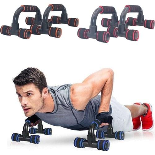 2Pcs Push-Ups Sit-ups Practice Home Fitness Equipment Portable Gym Muscle Training Men Women Home Sports Traning Push-Ups Stands