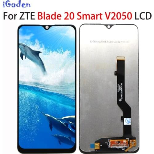 6.49" Original Pantalla For ZTE Blade 20 Smart V2050 LCD Display Touch Panel Screen Digitizer Assembly For ZTE V2050 LCD
