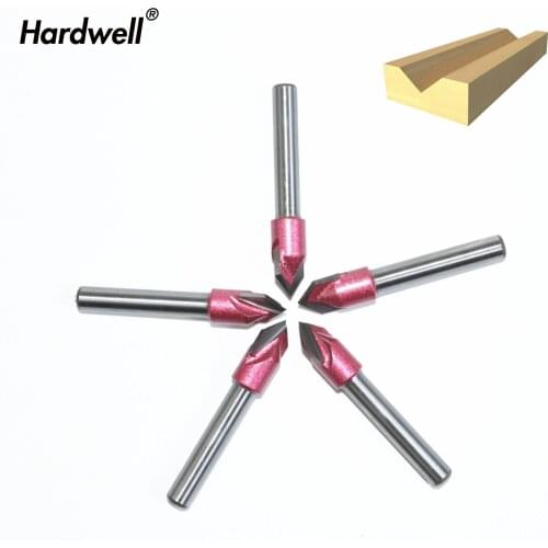 6mm*10mm*90Degree,5pcs,Free shipping CNC Engraving Woodworking Milling Cutter,Tungsten Solid carbide End Mill,3D V Router Bit