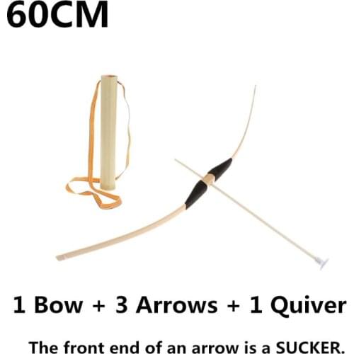 Safe Bamboo Bow And Arrow Toy Set Green Hero Cosplay Outdoor Sports Kids Toy Gift Boy Favors