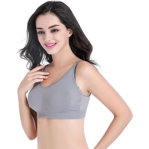 Nursing Bra Hands Free Breast Feeding Pump Breastpump Maternity Nursing No Trace G athered Pregnant Women Breast-Feeding Bra