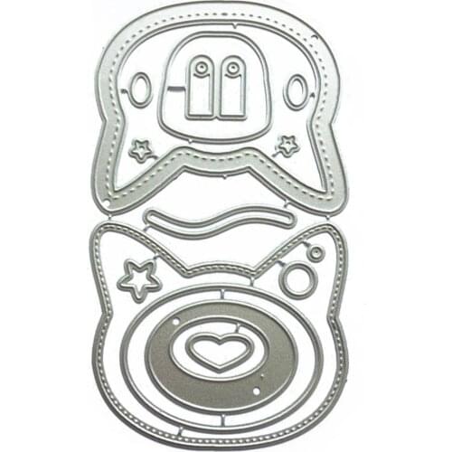 Cats Photo Metal Stencil For DIY Scrapbooking Photo Album Paper Card Decorative Craft Cutting Dies New Arrival