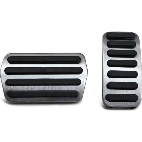 Steel Brake Gas Pedal Cover Set Accessories For Volvo V40 2013-2019