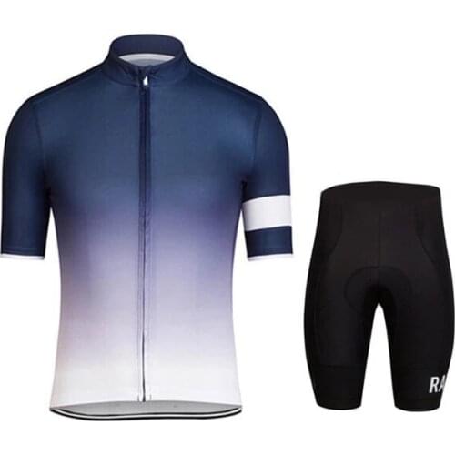 Cycling clothing mountain road bicycle spring and summer short sleeve strap men and women breathable customized silicone cushion