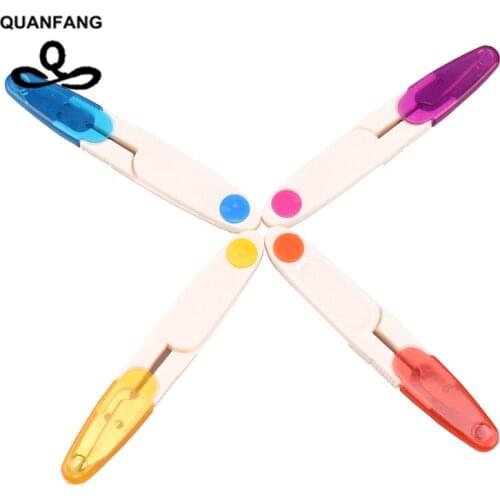 QUANFANG Scissor Cross Stitch Tailor DIY Tool Supplies fish line Trimmer Thrum Yarn Thread Sewing Clipper Portable cutter Nippe