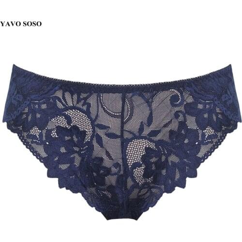 New Womens briefs sexy lingeries Plus size 6XL big size Breathable transparent hollow lady underwears women panties