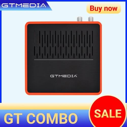 GTMEDIA GT COMBO Android 9.0 TV BOX DVB-S/S2/S2X T/T2/Cable/ISDBT Amlogic S905X3 2GBRAM +16GBROM 4K 2.4G/5G Wifi BT4.1 AVS+ HEVC