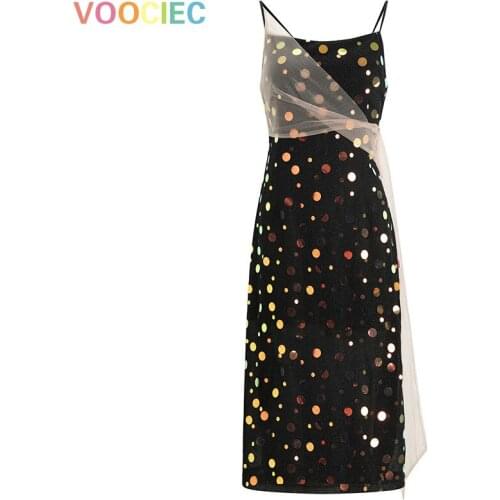 Цветные летние платья VOOCIEC China At AliExpress