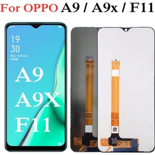 6.53" LCD For OPPO F11 A9 / A9X LCD Display CPH1913 CPH1911 Touch Panel Screen Digitizer Assembly Replacement