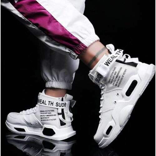 2018 Mens and woman Winter Aj style High-Top Shoes Mens Casual Shoes High State Hip Hop Korean Version of the Trend Wild Shoes
