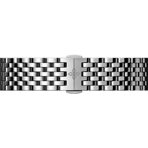AGELOCER Original Watchband 20mm 7-peice Link Jubilee Bracelet Fashion strap 316L Stainless Steel Wrist Watch Band Strap