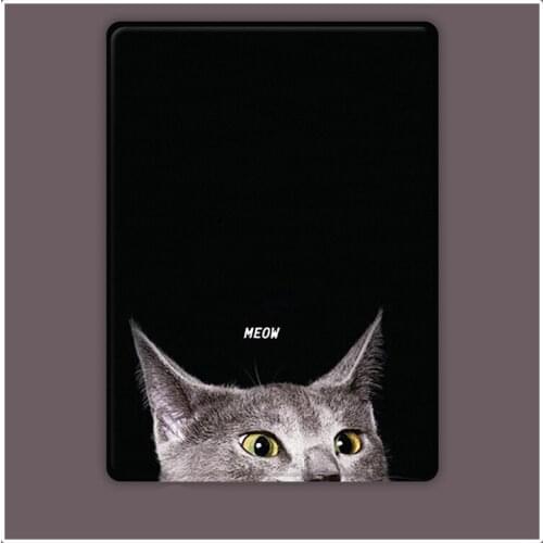 For Ipad Pro 11 Air 4 Mini 5 Case 2020 Magnetic Silica Shell Drop Resistance Protective Sleeve Cat