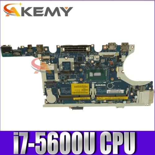 LA-A961P E7450 Mainboard For DELL Latitude 7450 E7450 Laptop Motherboard CN-0Y15C1 0Y15C1 With i7-5600U DDR3L