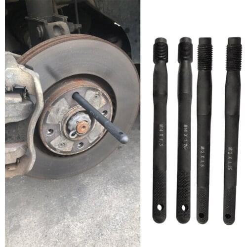 M12X1.25/1.5 M14X1.25/1.5 Wheel Hanger Pin Set Tire Positioning Pin Wheel Fitting Removal Alignment Tool Nut Bolt Lugs