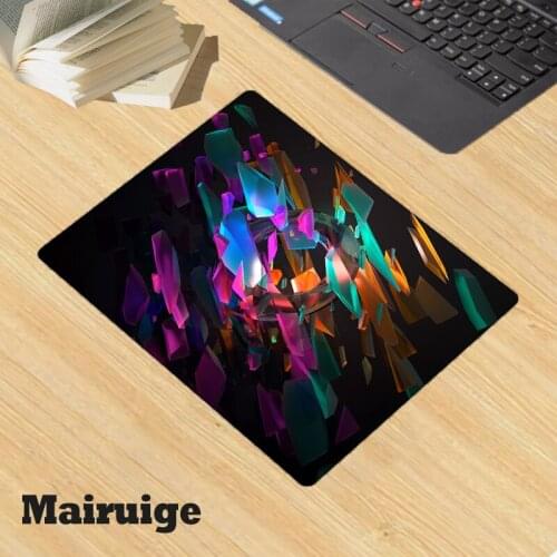 Mairuige Irregular Diamond Pattern Small Mousepad Gaming Accessories Laptop Computer Desk Mat Gaming Mouse Pad Rubber Non-slip