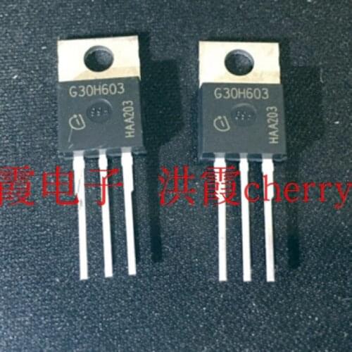 New original 10PCS/Lot IGP30N60H3 G30H603 or IGA30N60H3 TO-220 30A 600V Power IGBT Transistor