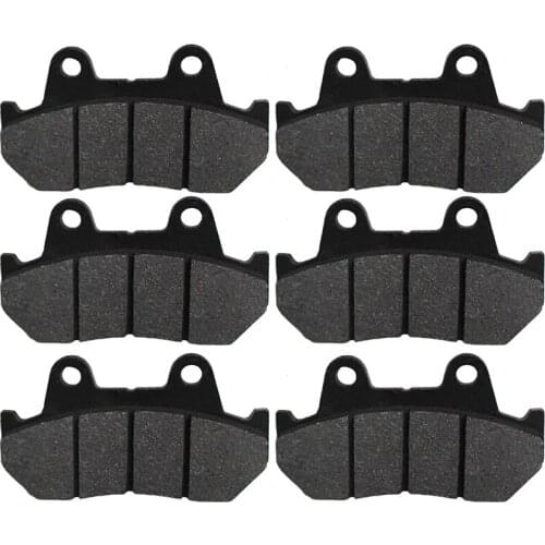 Motorcycle Front and Rear Brake Pads for HONDA STREET BIKES CX 650 CX650 Turbo 1983 VF 700 Interceptor 1984 1985