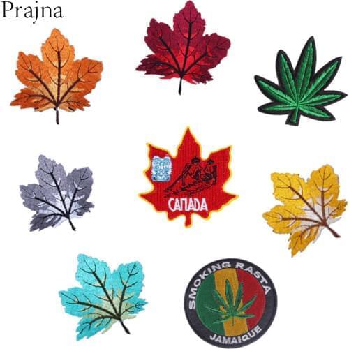 Prajna Smoking Palm Tree Surf Patch Ironing Patches Stalker Cool Hippie Applique Embroidered Patches For Clothes Stripe Jacket