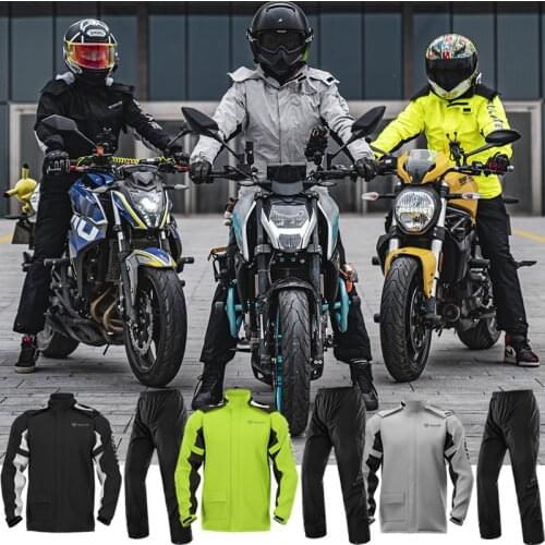 SULAITE Rainwear Motorcycle Raincoat Suit Men Lady Outdoor Ultrathin Rain Coat Waterproof Cycling Hiking Protect Cloak Moto 2021