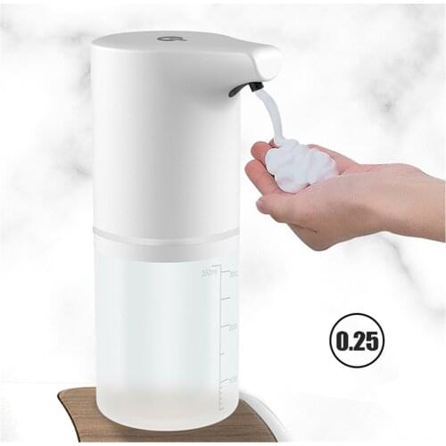 USB Charge Automatic Sensor Foam Soap Dispenser Intelligent Induction Foam Dispenser Smart Liquid Soap Dispenser Auto Touchless