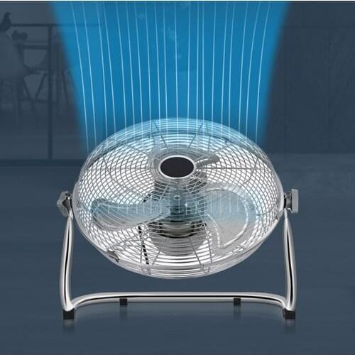 Household Floor-standing Fan 4-speed Powerful Fan Desktop Crawling Fan High-power Multi-angle Industrial Fan 1300r/min FE-40B