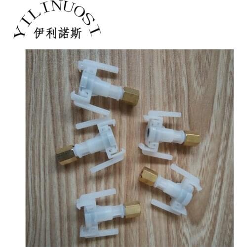 10pcs DX5 Printhead Damper Connector Mimaki JV5 / JV33 Damper Connector Damper Copper Screw