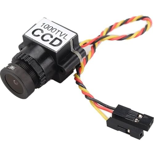 1000TVL 1/3 CCD 110 Degree 2.8mm Lens Mini FPV Camera NTSC PAL Switchable For FPV Camera Drone