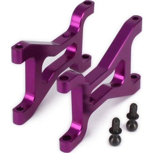2pcs Alloy Aluminum Front Lower Suspension Control a-Arms For Rc 1/18 Wltoys a959 a969 a979 k929 Upgraded Hop-Up Parts
