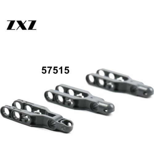 6/12pcs/lot Technical MOC Self-Locking Parts Steering Arm 57515 Mechanical DIY Plane Accessory Block Parts Toys Technical Bricks