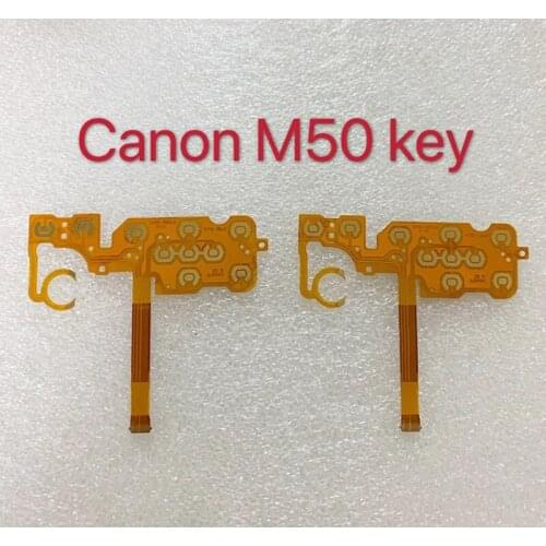 Free Shipping For Canon EOS M50 Button Board Cable Flex Camera Accessories Repair Parts
