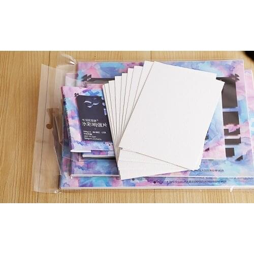 300gsm Watercolor Postcards Painting Paper 12 Sheets