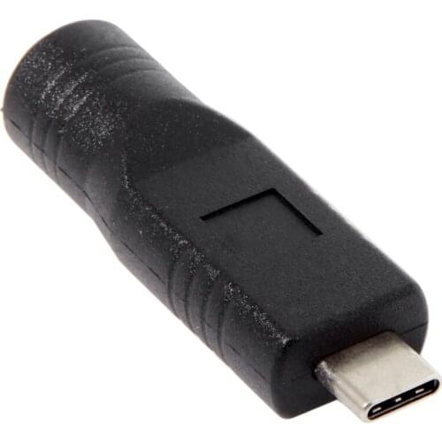 DC Jack 7.4 x 5.0Mm Input To USB-C Type-C Power Plug Charge Adapter for Laptop Phone