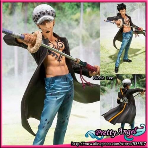 Japan Bandai Tamashii Nations Figuarts Zero Trafalgar Law Dressrosa Ver "One Piece" Action Figure