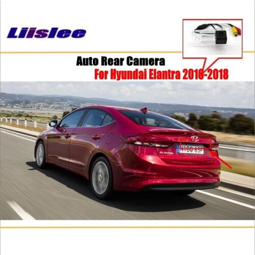 Reverse Rear View Camera For Hyundai Elantra / Avante (AD) 2016~2018 / Parking Back Up Camera / Night Visioin